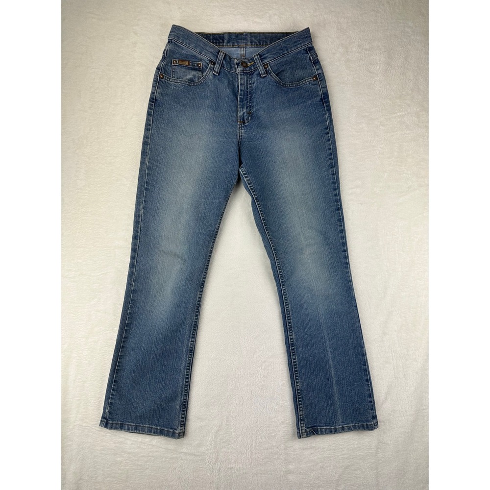 Riders by Lee Jeans Womens Straight Regular 28x29‎ Blue Medium Wash Denim VTG